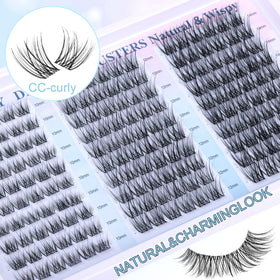 Packaging of zanlufly Wispy Lash Clusters Kit
