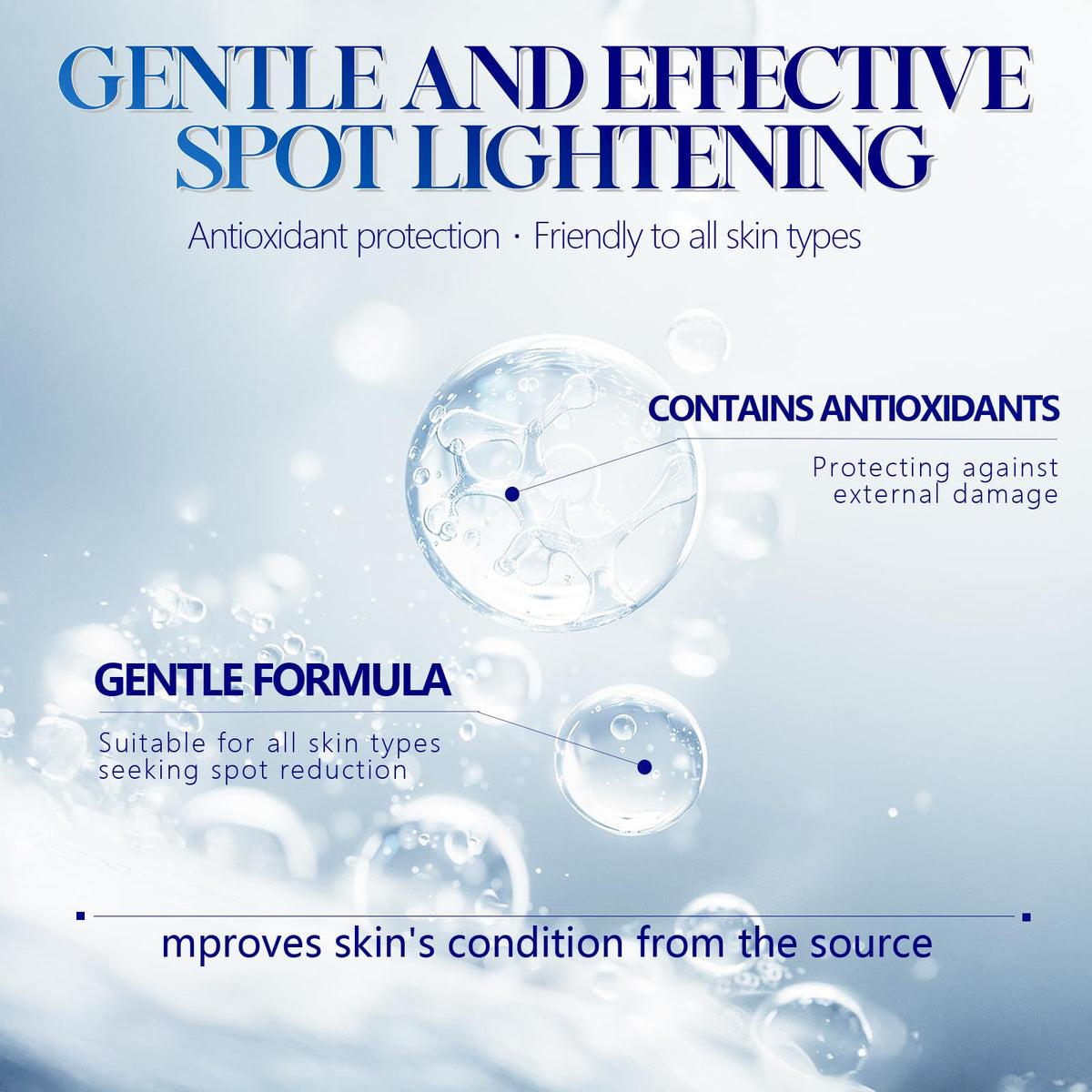 Padoro Tranexamic Acid Serum application on skin