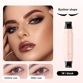 PAGE VINE Winged Eyeliner Stamp Pen dual head design close-up
