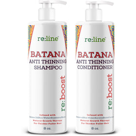 Paisle Botanics Biotin & Batana Oil Shampoo and Conditioner Set front view