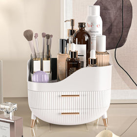 Pajiriona Makeup Organizer in a stylish vanity setup