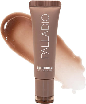 Palladio Butter Balm Hydrating Lip Balm front view, Caramel Glazed