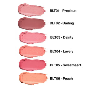 Palladio I'm Blushing 2-in-1 Cheek & Lip Tint in use on lips