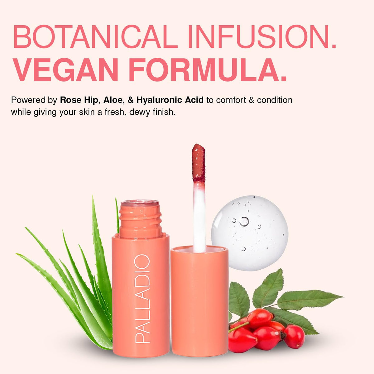 Palladio Jelly Tint Lip & Cheek Stain packaging