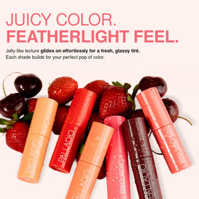 Palladio Jelly Tint Lip & Cheek Stain texture swatch