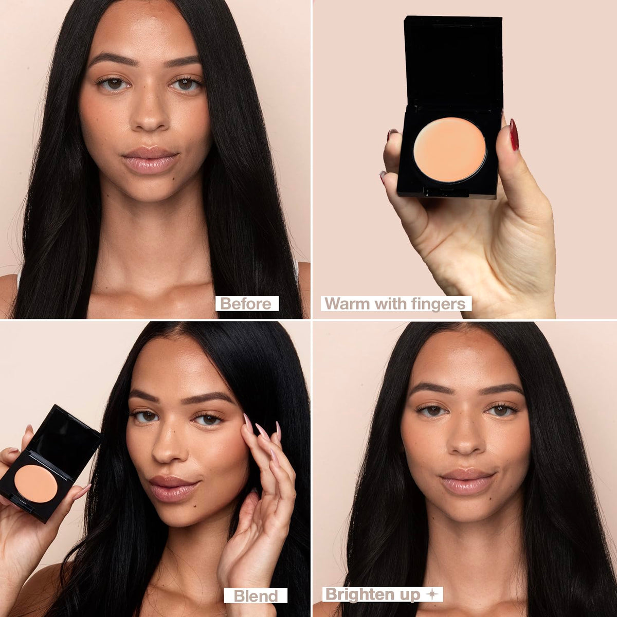 Palladio Under Eye Brightener applicator close-up