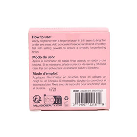 Palladio Under Eye Brightener Soft Pink 41g lifestyle shot