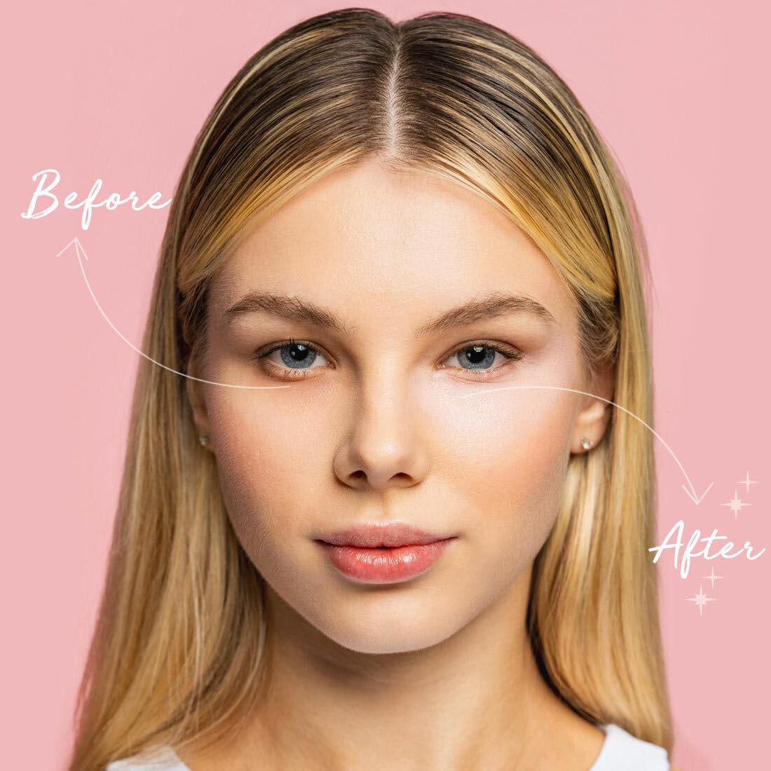 Palladio Under Eye Brightener Soft Pink 41g packaging