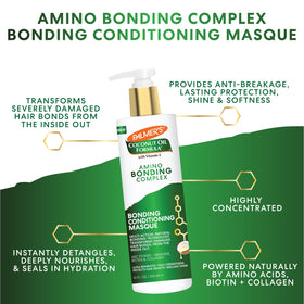 Palmer's Amino Bonding Hair Mask side view showing texture