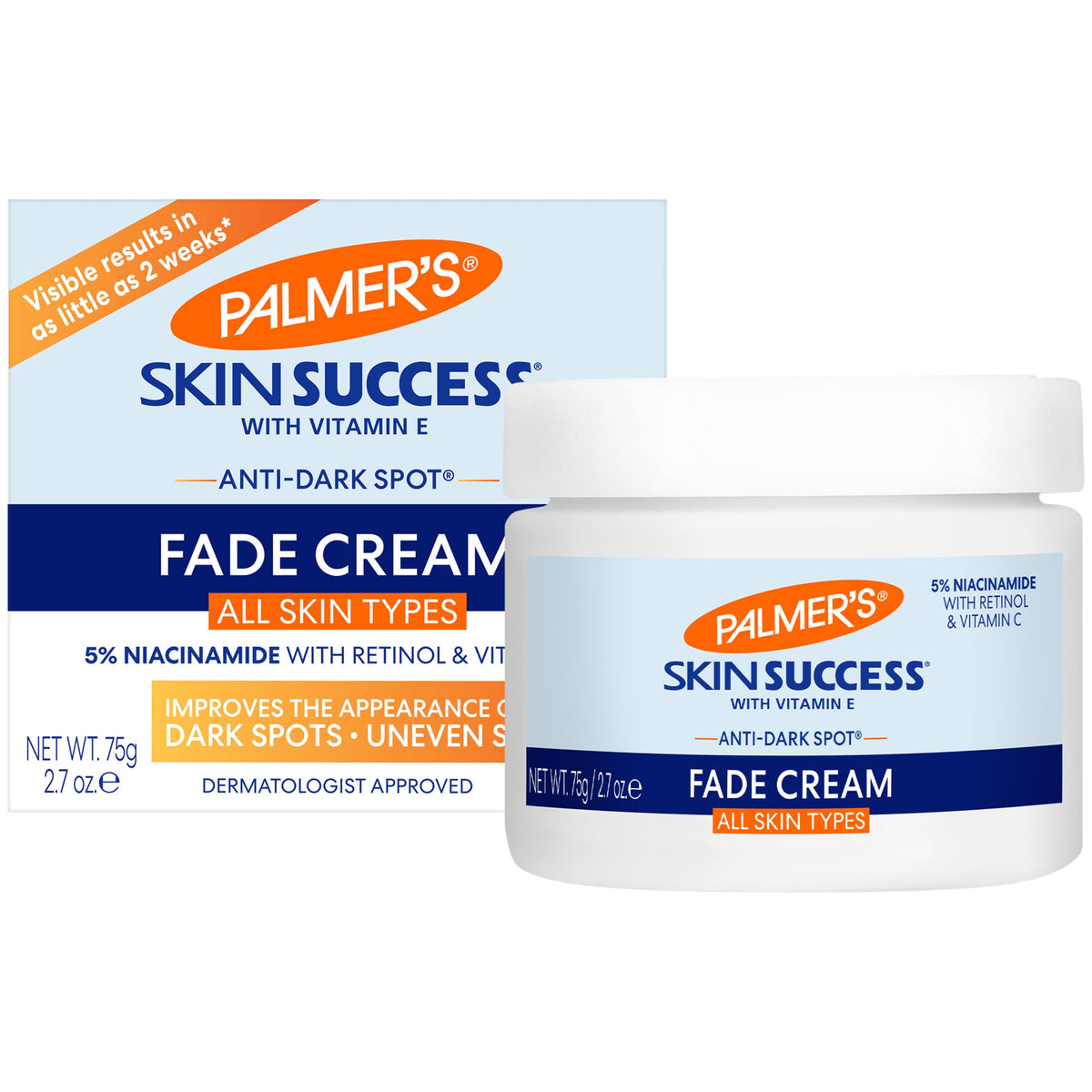 Palmer's Anti Dark Spot Face Cream 2.7 Oz front view