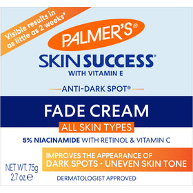 Palmer's Anti Dark Spot Face Cream 2.7 Oz packaging