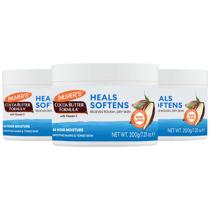 Palmer's Cocoa Butter Body Lotion 3 Pack front view with packaging