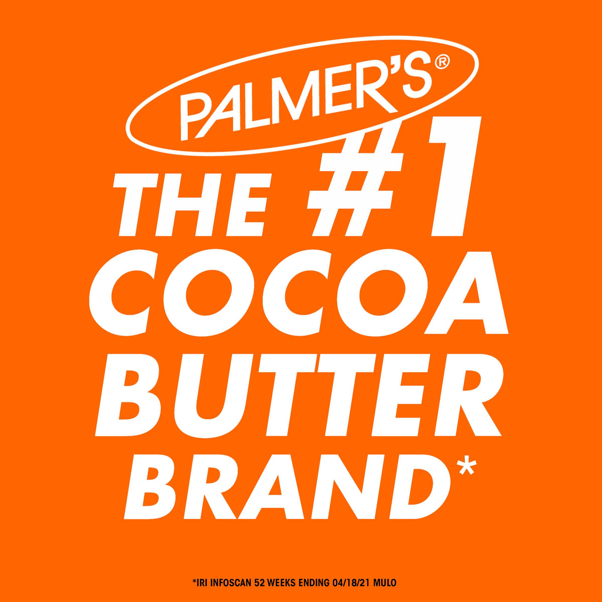 Palmer's Cocoa Butter Body Lotion on a bathroom counter