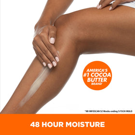 Palmer's Cocoa Butter Body Lotion texture close-up