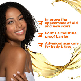 Palmer's Cocoa Butter Formula Scar Serum 1 oz side view