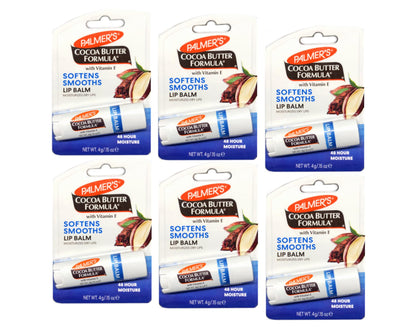 Palmer's Cocoa Butter Lip Balm front view with packaging