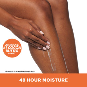 Palmer's Cocoa Butter Solid Body Lotion 280g in use on skin