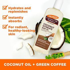 Palmer's Coconut Body Oil 8.5 Oz pour cap