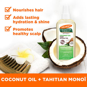 Palmer's Coconut Hair Care Bundle with a towel and comb