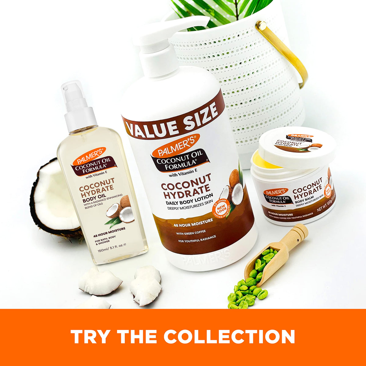 Palmer's Coconut Oil Body Lotion packaging details
