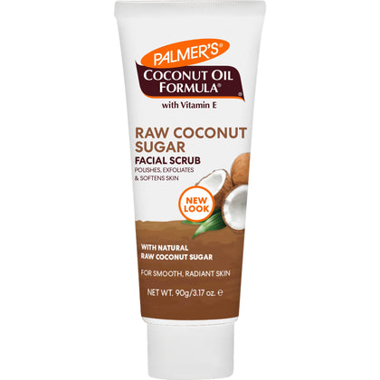 Palmer's Coconut Sugar Facial Scrub front view 118g