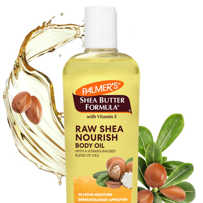 Palmer's Raw Shea Body Oil 8.5 oz front view