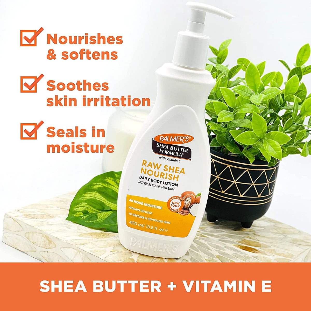 Palmer's Shea Body Lotion 2-pack side view