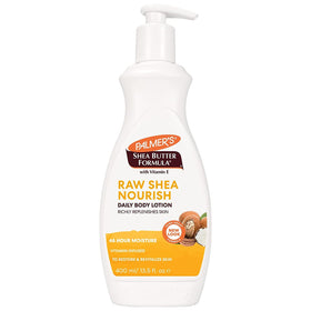 Palmer's Shea Body Lotion ingredients list on packaging