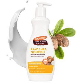 Palmer's Shea Formula Raw Shea Body Lotion 13.5 Fl Oz front view
