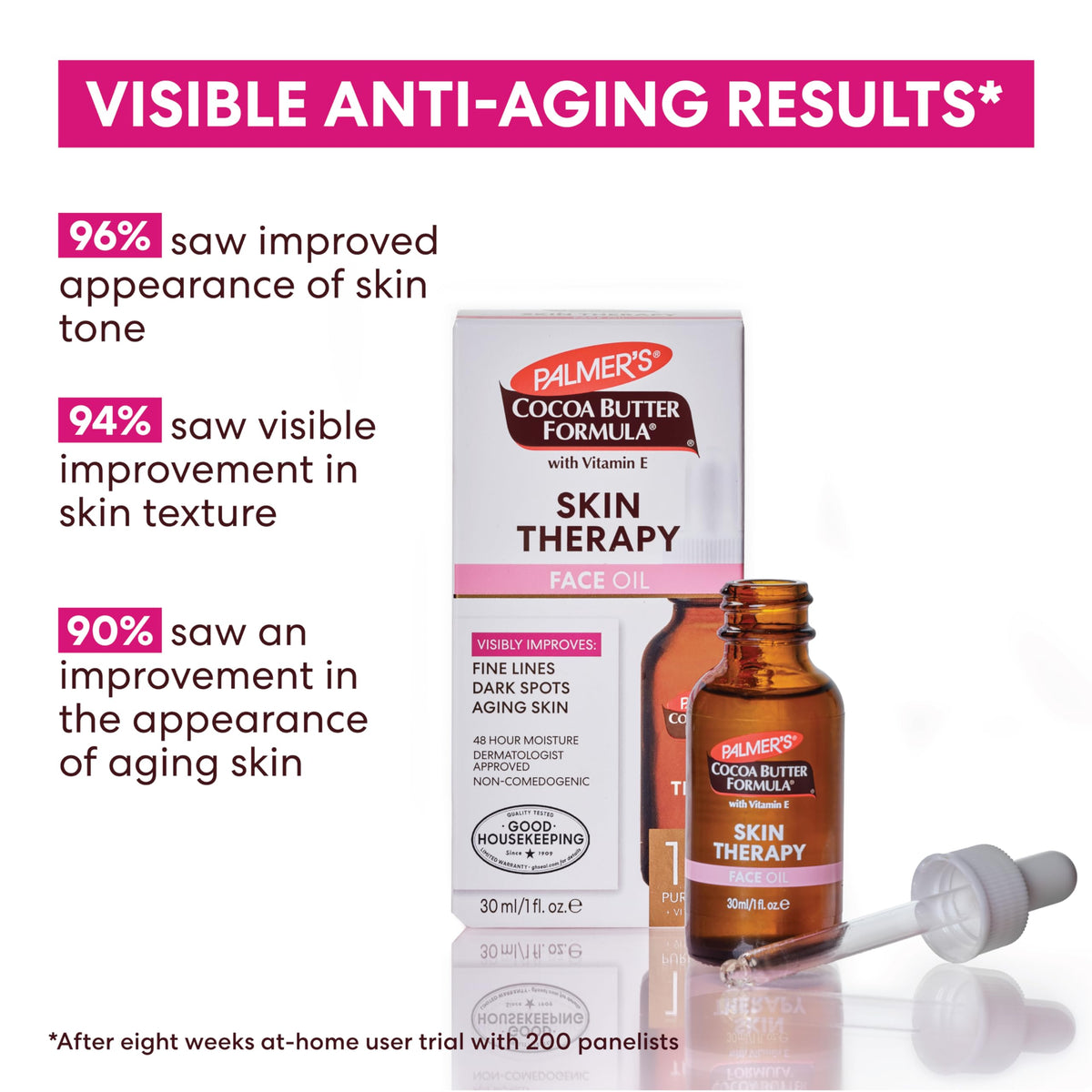 Palmer's Skin Therapy Face Oil Cocoa Butter Formula packaging