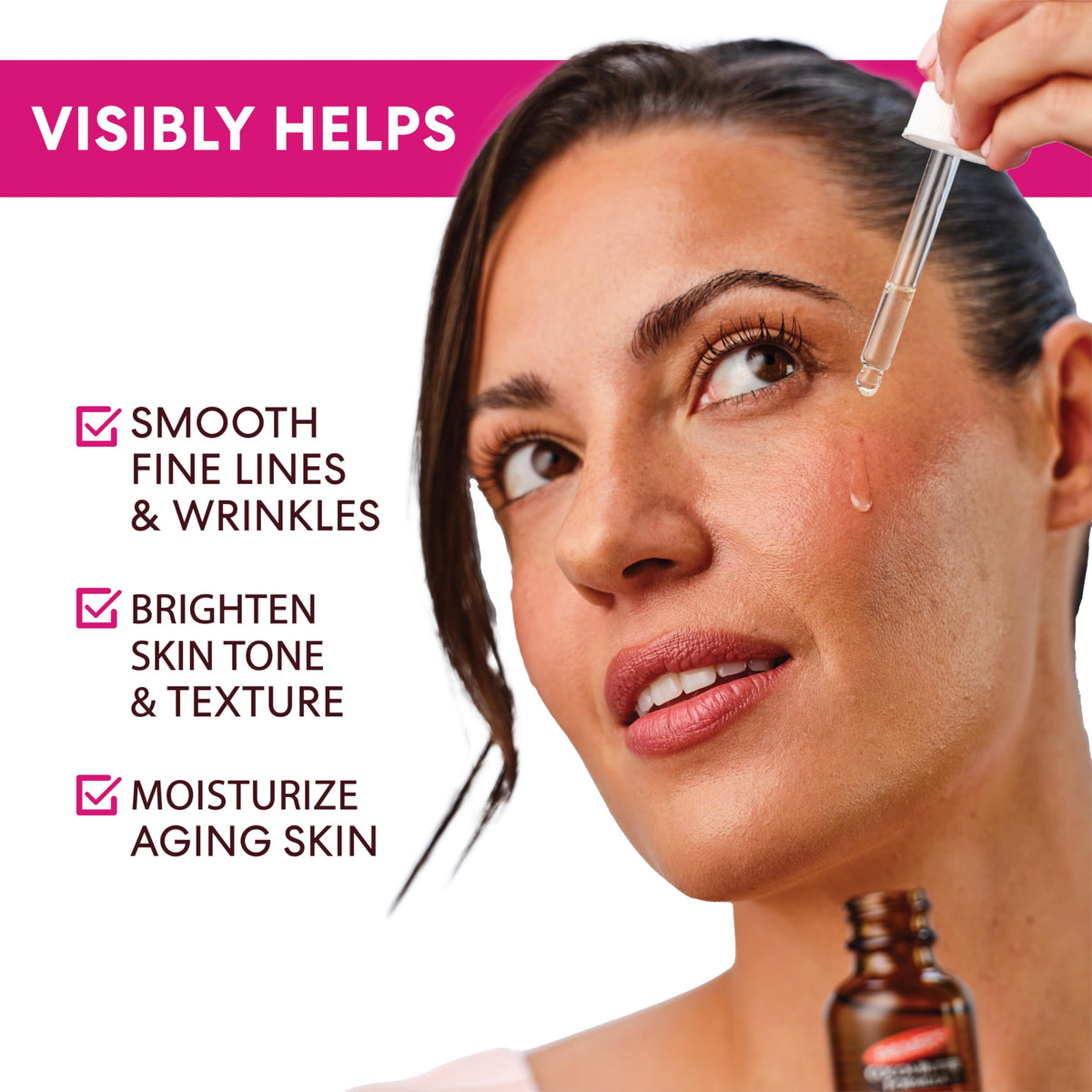 Palmer's Skin Therapy Face Oil Cocoa Butter Formula side view