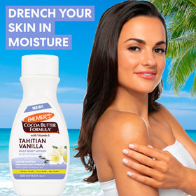 Palmer's Tahitian Vanilla Body Lotion 8.5 Oz back view