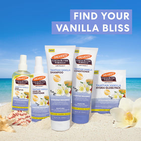 Palmer's Tahitian Vanilla Leave-In Conditioner 8.5 Oz packaging detail