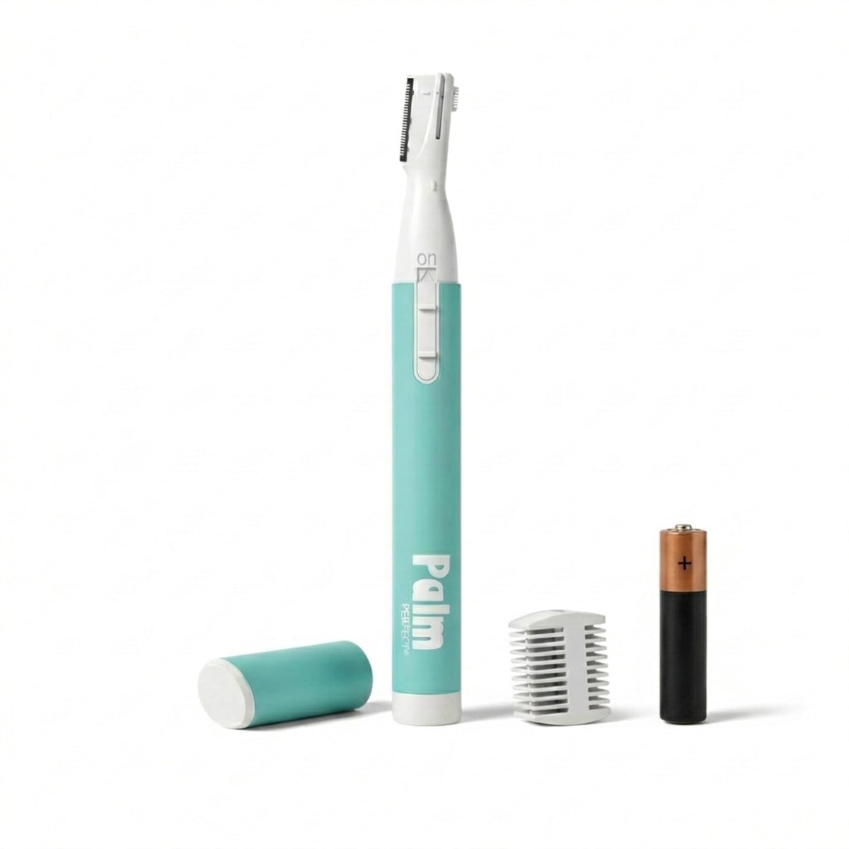 palmperfect Face Razor for Women front view with twin blades