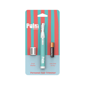 palmperfect Face Razor showing dual-length trimming comb