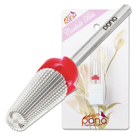 PANA 5 in 1 Nail Drill Bit silver model front view