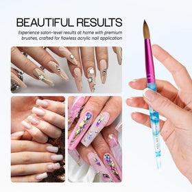 PANA Acrylic Nail Brush in packaging