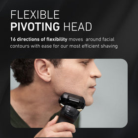 Panasonic ARC5 Electric Razor on a bathroom countertop