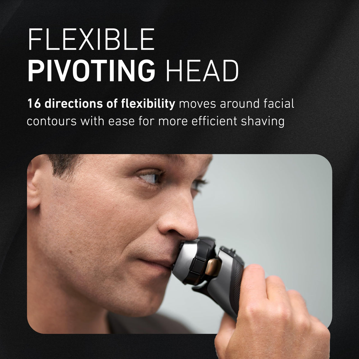 Panasonic ARC5 Electric Razor wet use demonstration