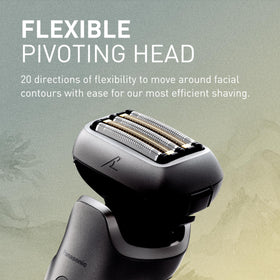 Panasonic ARC5 PRO Electric Razor showing beard sensor
