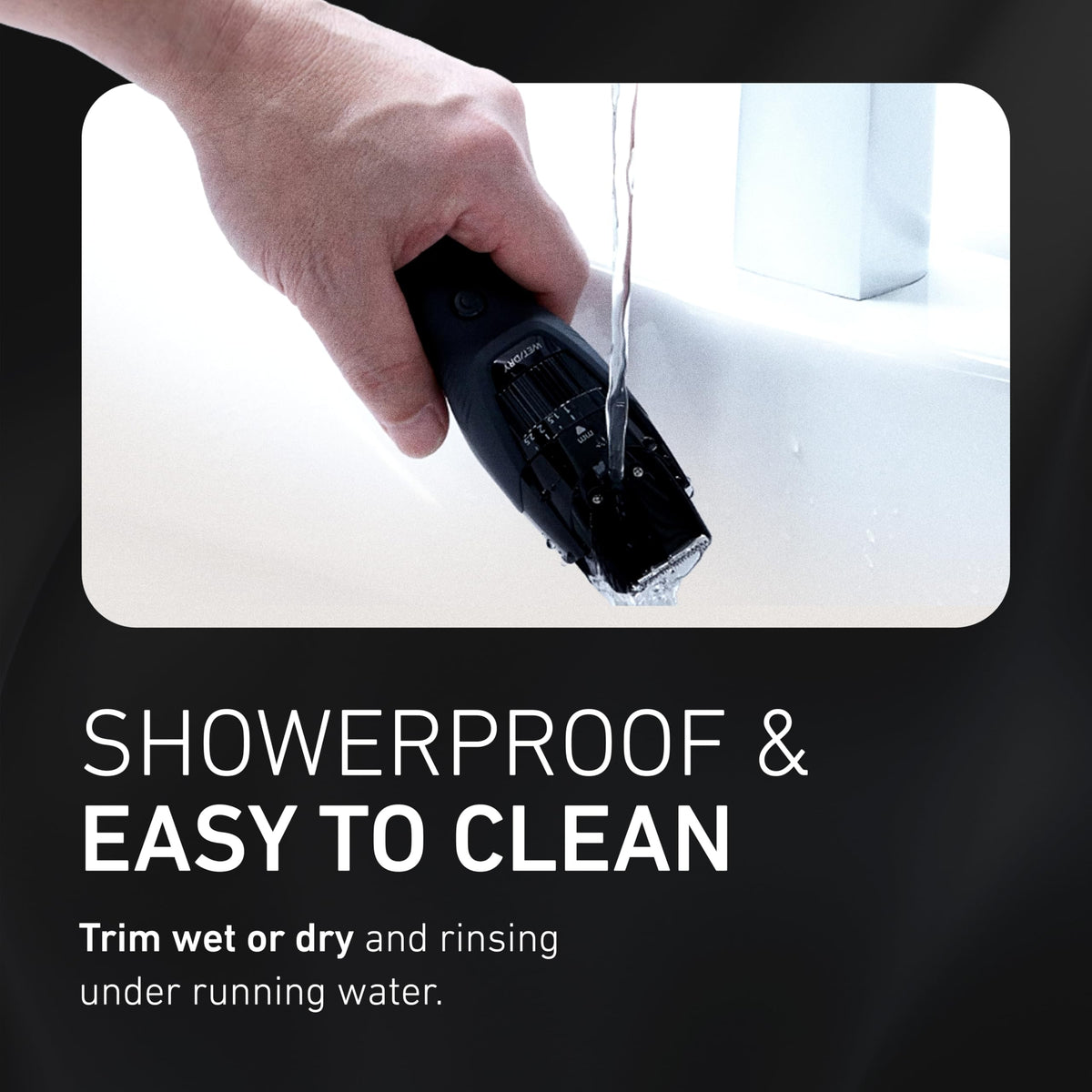 Panasonic ER-GB42-K trimmer with precision blades