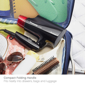 Panasonic nanoe Compact Hair Dryer in travel bag