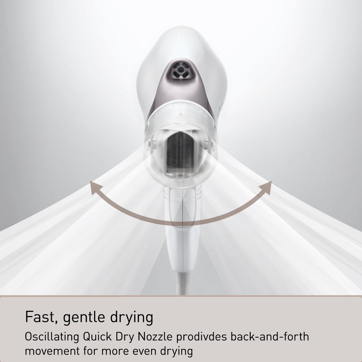 Panasonic Nanoe Hair Dryer concentrator nozzle close-up
