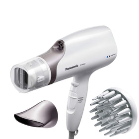 Panasonic Nanoe Hair Dryer front view with oscillating nozzle