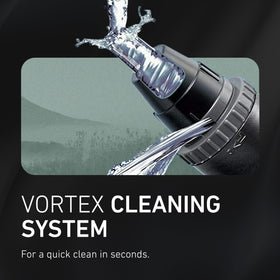 Panasonic trimmer in a bathroom setting for wet use