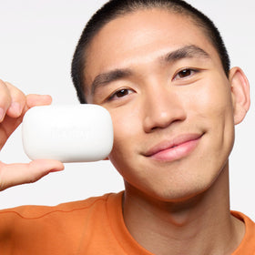 PanOxyl Acne Bar displayed with other skincare products