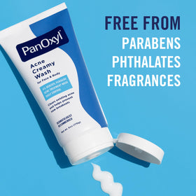 PanOxyl Acne Creamy Wash packaging details