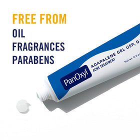 PanOxyl Adapalene 0.1% Leave-On Gel side view