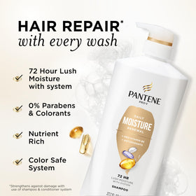 Pantene 2-in-1 Shampoo & Conditioner Daily Moisture Renewal back view