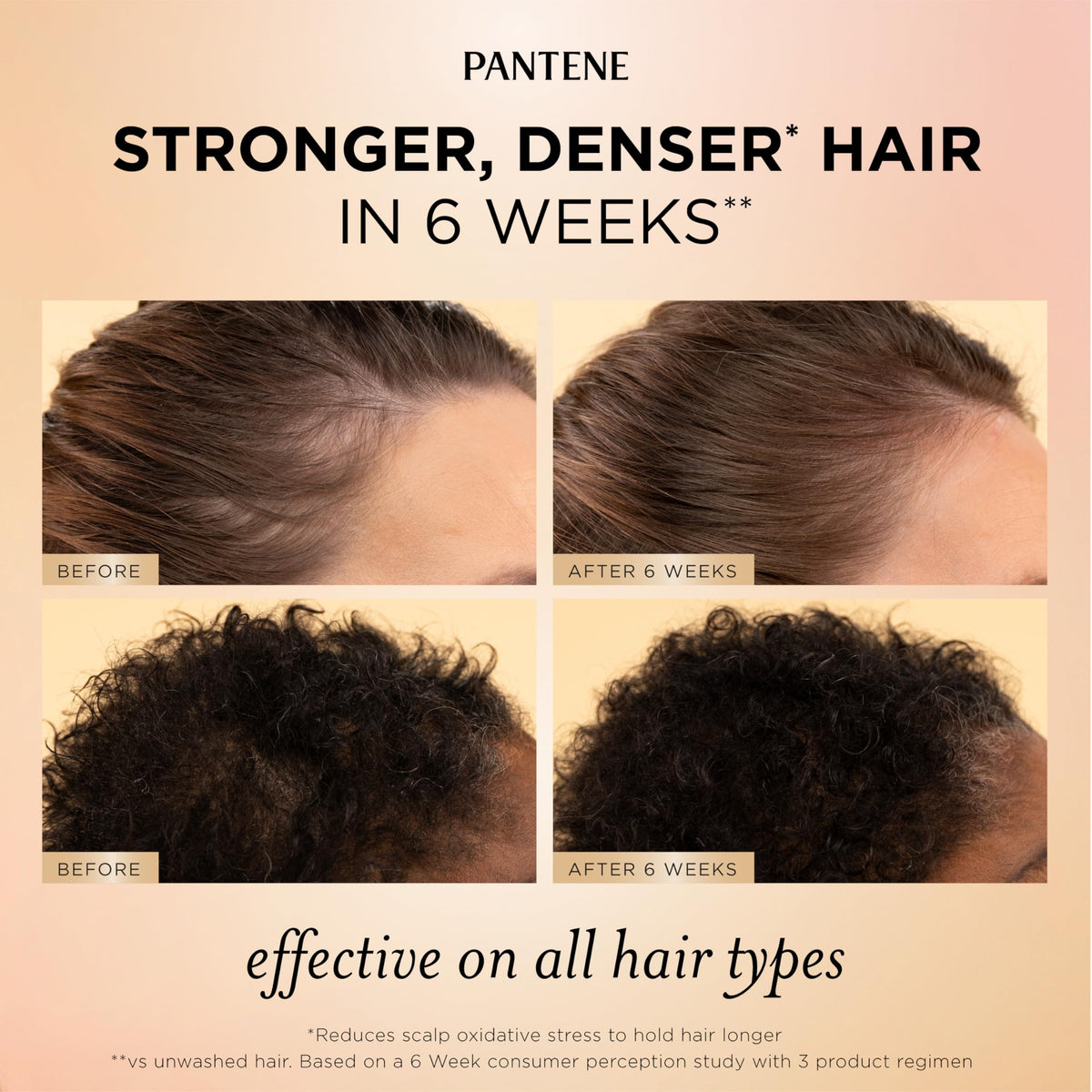 Pantene Abundant & Strong 3-Piece Regimen packaging